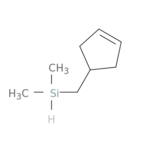 Silane, (3-cyclopenten-1-ylmethyl)dimethyl-