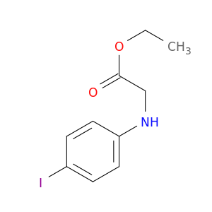 Ethyl 2-((4-iodophenyl)amino)acetate