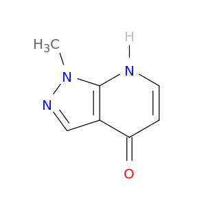 1-methyl-1H,4H,7H-pyrazolo[3,4-b]pyridin-4-one