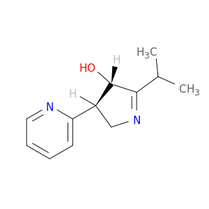 2H-Pyrrol-4-ol, 3,4-dihydro-5-(1-methylethyl)-3-(2-pyridinyl)-, (3S,4S)-