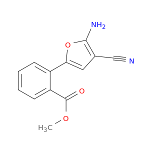 2-(4-氰基-5-氨基-2-呋喃基)苯甲酸甲酯