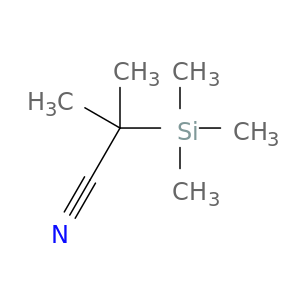 Propanenitrile, 2-methyl-2-(trimethylsilyl)-