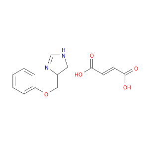 1H-Imidazole, 4,5-dihydro-4-(phenoxymethyl)-, (2E)-2-butenedioate(1:1)