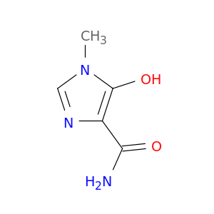 1H-Imidazole-4-carboxamide, 5-hydroxy-1-methyl-