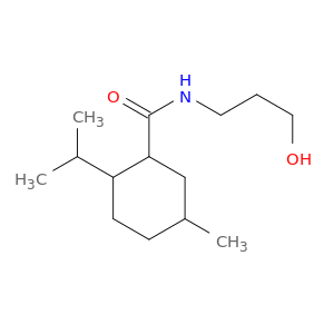 N-(3-羟丙基)-5-甲基-2-(1-甲基乙基)环己酰基甲酰胺