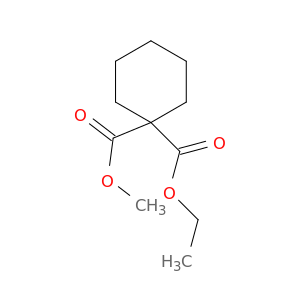 1,1-Cyclohexanedicarboxylic acid, ethyl methyl ester