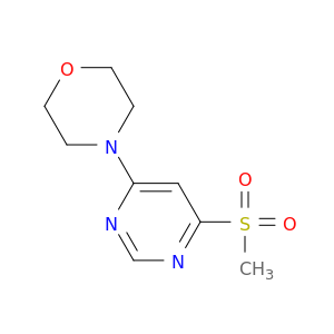 4-[6-(methylsulfonyl)pyrimidin-4-yl]morpholine