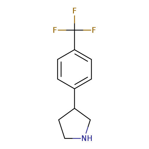 3-(4-三氟甲基苯基)吡咯烷