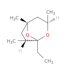2,8-Dioxabicyclo[3.2.1]octane, 1-ethyl-3,5,7-trimethyl-, (1S,3R,5R,7R)-