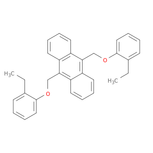 Anthracene, 9,10-bis[(2-ethylphenoxy)methyl]-