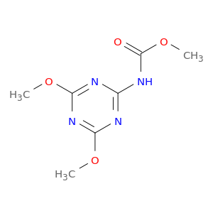 Carbamic acid, (4,6-dimethoxy-1,3,5-triazin-2-yl)-, methyl ester