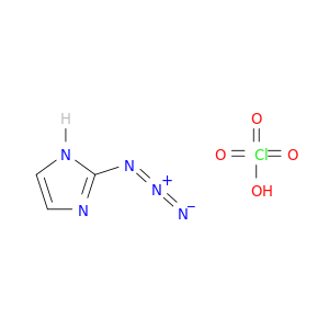 1H-Imidazole, 2-azido-, monoperchlorate
