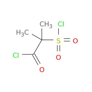 2-(chlorosulfonyl)-2-methylpropanoyl chloride