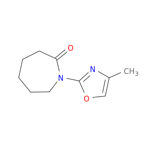 2H-Azepin-2-one, hexahydro-1-(4-methyl-2-oxazolyl)-