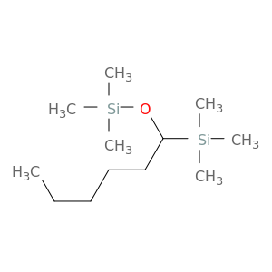 Silane, trimethyl[[1-(trimethylsilyl)hexyl]oxy]-