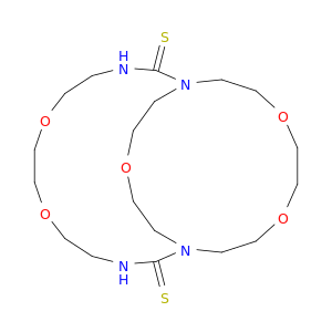 6,9,17,20,25-Pentaoxa-1,3,12,14-tetraazabicyclo[12.8.5]heptacosane-2,13-dithione