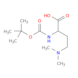 2-{[(叔丁氧基)羰基]氨基}-4-(二甲氨基)丁酸