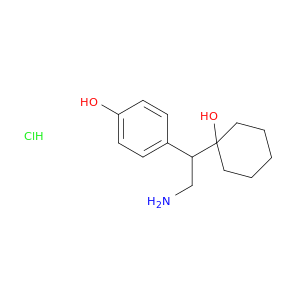 苯酚,4-[2-氨基-1-(1-羟基环己基)乙基]-,盐酸盐(1：1)