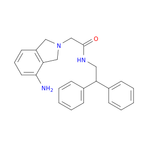 2H-Isoindole-2-acetamide, 4-amino-N-(2,2-diphenylethyl)-1,3-dihydro-