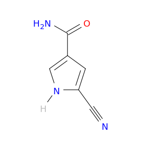 5-cyano-1H-pyrrole-3-carboxamide