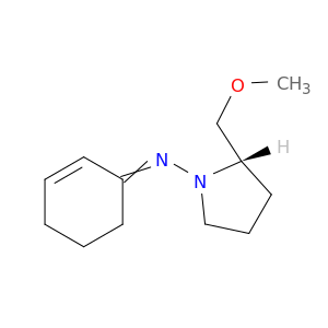 1-Pyrrolidinamine, N-2-cyclohexen-1-ylidene-2-(methoxymethyl)-, (S)-