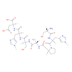 L-Aspartic acid, L-seryl-L-histidyl-L-prolyl-L-alanyl-L-seryl-L-histidyl-
