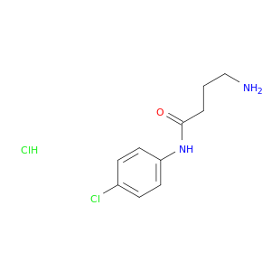 4-Amino-N-(4-chlorophenyl)butanamide Hydrochloride