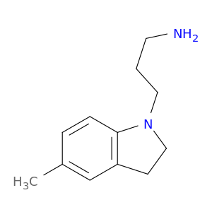 3-(5-甲基吲哚啉-1-基)丙-1-胺