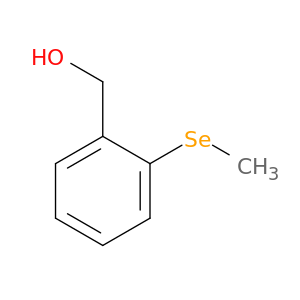 Benzenemethanol, 2-(methylseleno)-
