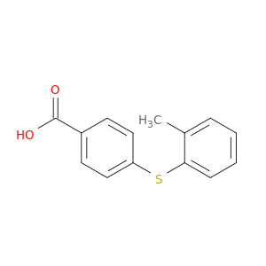 4-[(2-Methylphenyl)sulfanyl]benzoic Acid