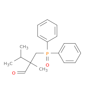 Butanal, 2-[(diphenylphosphinyl)methyl]-2,3-dimethyl-