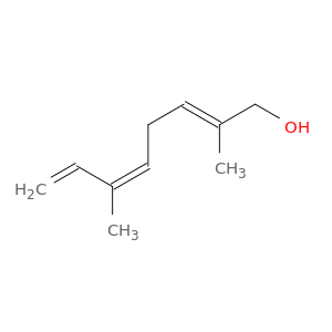 2,5,7-Octatrien-1-ol, 2,6-dimethyl-, (E,Z)-