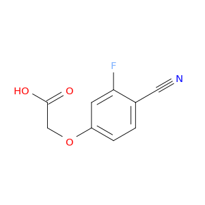 Acetic acid, (4-cyano-3-fluorophenoxy)-
