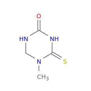 1,3,5-Triazin-2(1H)-one, tetrahydro-5-methyl-4-thioxo-