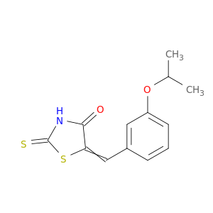 (5E)-5-(3-异丙氧基苯亚甲基)-2-硫代-四氢噻唑-4-酮