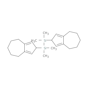 Disilane, 1,2-bis(2,4,5,6,7,8-hexahydro-2-azulenyl)-1,1,2,2-tetramethyl-
