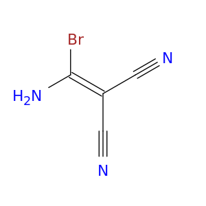 Propanedinitrile, (aminobromomethylene)-
