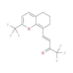 (E)-1,1,1-TRIFLUORO-4-(2-(TRIFLUOROMETHYL)-6,7-DIHYDRO-5H-CHROMEN-8-YL)BUT-3-EN-2-ONE