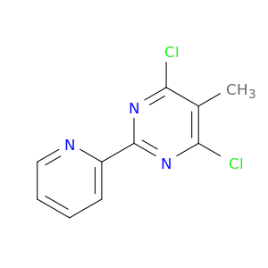 4,6-Dichloro-5-methyl-2-(pyridin-2-yl)pyrimidine