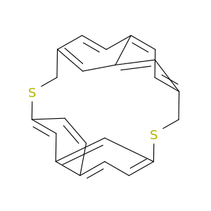 2,12-Dithiapentacyclo[11.5.3.34,10.07,23.016,20]tetracosa-1(19),4,6,8,10(22),13,15,17,20,23-decaene(8CI,9CI)
