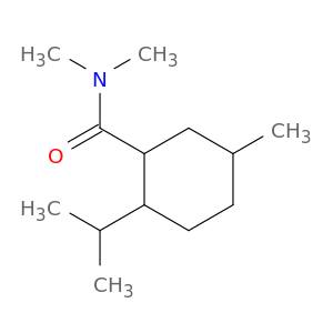 N,N,5-三甲基-2-(1-甲基乙基)环己酰胺酰胺