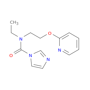 1H-Imidazole-1-carboxamide, N-ethyl-N-[2-(2-pyridinyloxy)ethyl]-