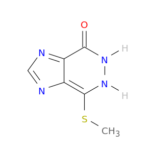 7-(methylsulfanyl)-5,6-dihydro-4h-imidazo[4,5-d]pyridazin-4-one