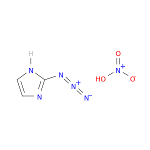 1H-Imidazole, 2-azido-, mononitrate