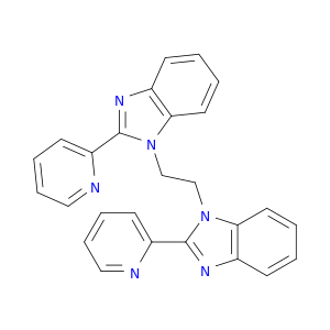 1H-Benzimidazole, 1,1'-(1,2-ethanediyl)bis[2-(2-pyridinyl)-