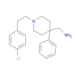 4-Piperidinemethanamine,1-[2-(4-chlorophenyl)ethyl]-4-phenyl-