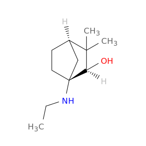 Bicyclo[2.2.1]heptan-2-ol, 1-(ethylamino)-3,3-dimethyl-, (1R,2R,4R)-