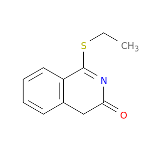 3(4H)-Isoquinolinone, 1-(ethylthio)-
