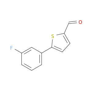 5-(3-fluorophenyl)thiophene-2-carbaldehyde