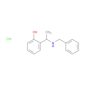 2-[1-(苄胺基)乙基]苯酚盐酸盐